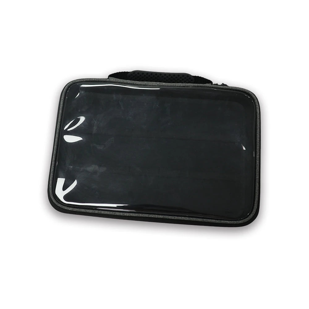 Hot Selling Custom Portable Eco-Friendly EVA Hard Shell Case Transparent PVC Tote Gift Bag for School Home Students' Waterproof