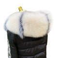 MWFur Fashion Factory Custom Big Size Fox Fur Collar Trim for Parka Hood Fox Fur Trim for Hood Winter Street Fashion