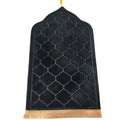 Hot Selling Extra-Thick Prayer Mat Muslim Flannel Tassel Carpet  Non-slip Embossed Islamic Prayer Rug