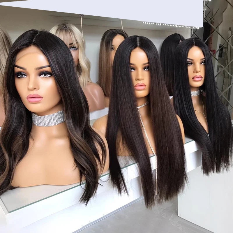 Braided Raw Virgin Human Hair 180 Density Frontal  Hand Tied 4X4 Silk Base Glueless 360 Full Lace Wigs for Women