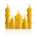 EID Mubarak Ramadan Palace Shaped Paper Honeycomb Decoration Moon Flag Home Decoration