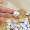 Natural Loose Beads Pearl Wholesale Price 17-20mm Heart Shape Freshwater Pearls AAA Pearls for Jewelry Making