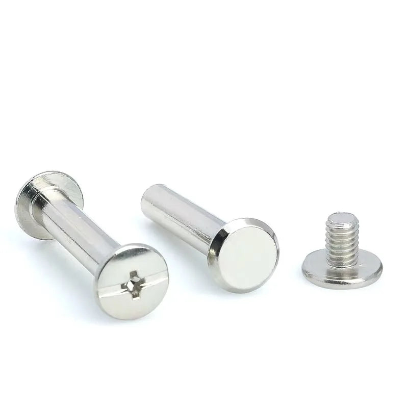 Male and Female Trox Cross Slot Head Screw Male and Female Screw Chicago Screw for Furniture for Leather