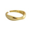 Mobius Ring Female Japanese Series Simple Personality Niche Design 925 Sterling Silver Open Index Finger Ring