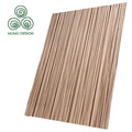 Internal Acoustic Soundproof 3D Diamond Walnut Feature Slat Decorative Wood Veneer Wall Panelling