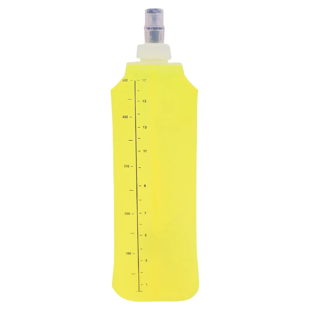 Silicone BPA Insulated Soft Touch Water Bottle for Casual Outdoor Activities and Tours
