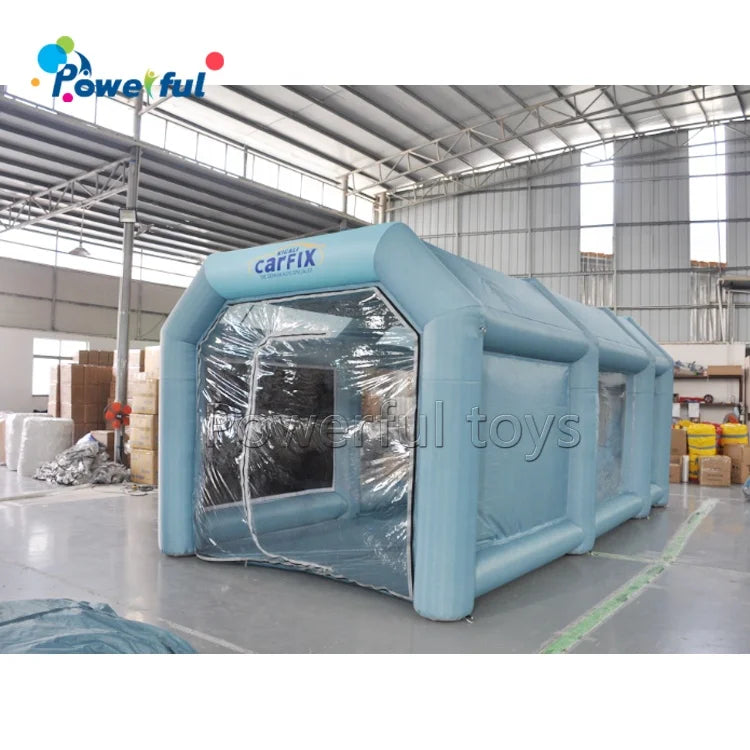Outdoor Mobile Car Painting Booth Inflatable Spray Tanning Booths