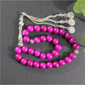 Tasbih Natural Stone New Style Muslim Prayer Beads Islamic Rosary Bracelet Gifts Eid Ramadan Gift Tesbih Tasbeeh