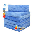 70% Polyester 30% Polyamide Microfiber Coral Fleece Towel Quick-Dry Edgeless Auto Detailing Wash & Car Drying Woven Techniques
