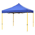 Custom Windproof Folding Advertising Tent Four Corners for Outdoor Events Sun Protection Includes Logo 5m Canopy Stall Parasol