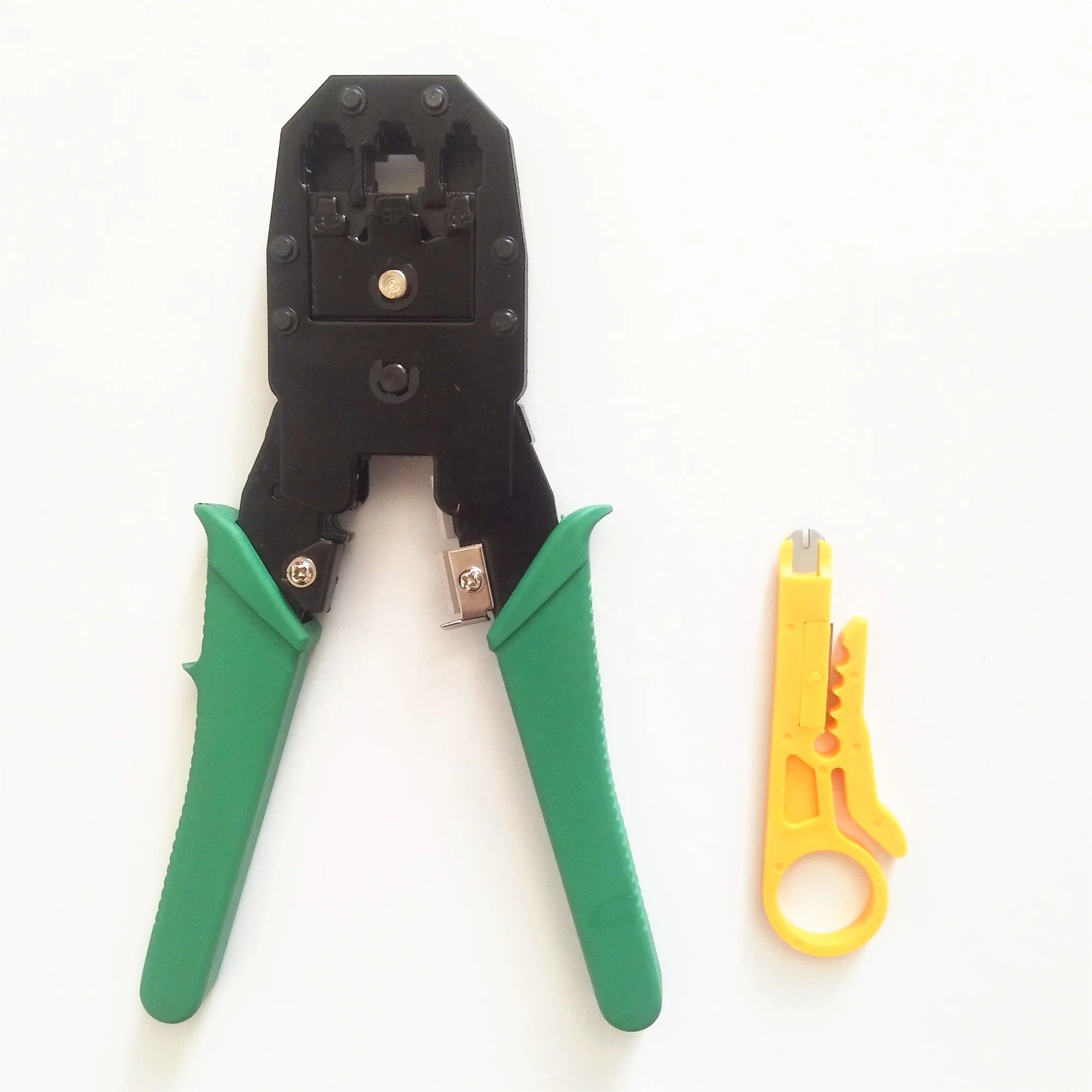 Network Cable Stripping Pliers HT-315 Metric OEM Strips Crimps 3 in 1 Modular Crimping Tool RJ45 RJ11 Wire Cutter