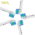 OEM Acceptable Deep and Precise Cleaning 4 Count Replacement Electric Toothbrush Head Suitable for Oral Electric Toothbrush