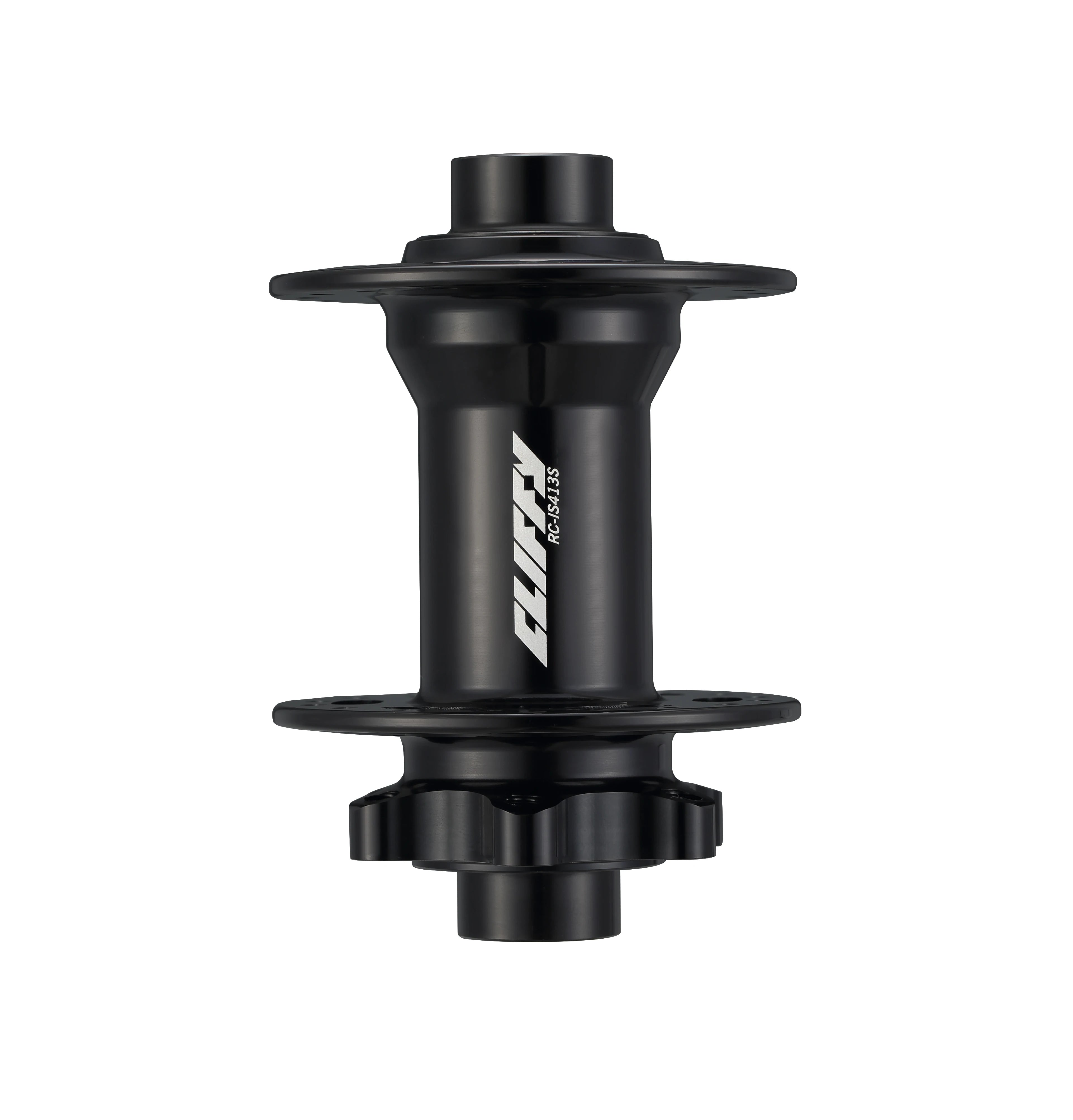 CLIFFY RC-IS413S Popular MTB Road Bike Hubs 24-32 Spokes Holes Front Rear Aluminum Alloy Black 15x12mm Axle 6-Bolt Disc Brake