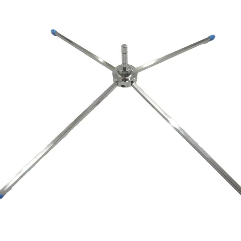 Wholesale Price Top Quality Beach Flag Base Outdoor Iron Cross Base With Rotating Shaft