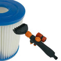 Factory Manufacturer OEM PVC Swimming Pool Cleaning Equipment Pool Accessories Including Filter Cartridge and Cleaner Brush