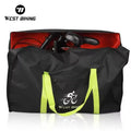 WEST BIKING Portable Waterproof Folding Bicycle Transport Bag Multi-Function Dustproof Storage Cover for Road Bikes BMX Travel