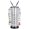 China Supplier Desktop Sunglass Stands Racks Rotating 36 Pairs Eyeglasses Display Stand With Mirror