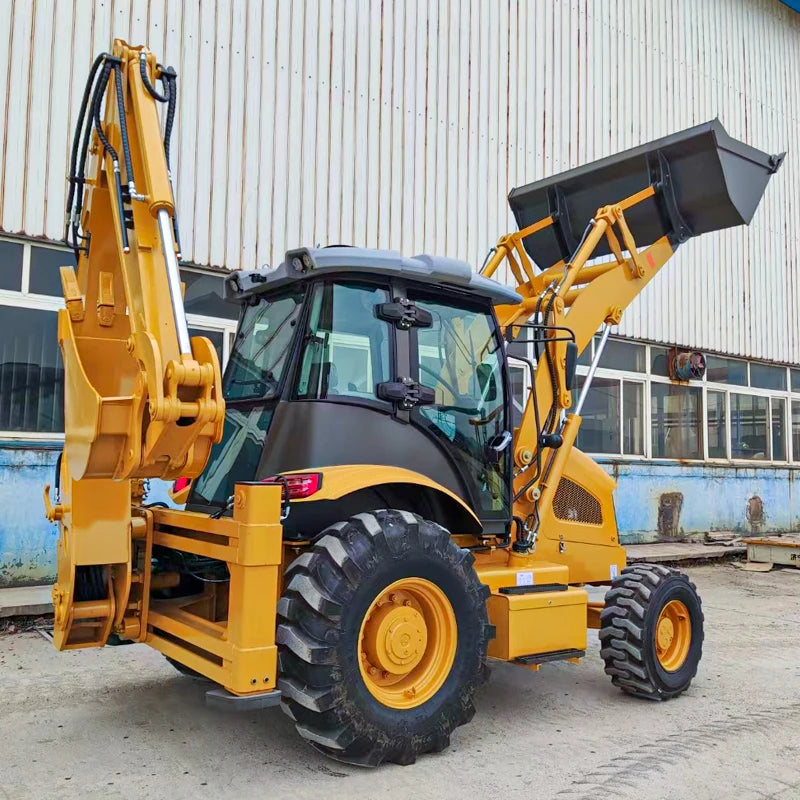 Compact Construction Machinery MAP40-30 388 4Wd Backhoe Machinery China Backhoe Loader with EPA