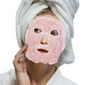 Custom Logo Beauty Hot Cold Therapy Eye Mask Cooling Reusable Eye Mask With Gel Beads Face Care Cold Hot Gel Facial Mask