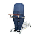 Classic Blue Variable Height Tilt Table Electric Hi-Low Children Tilt Table for Rehabilitation Therapy Bed With Straps
