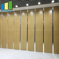 Five Star Hotel Modern Office Room Soundproof Adjustable Sliding Aluminium Folding Acoustic Operable Partition Walls School Wood