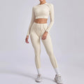 Women's All-Match Yoga Suit Running Sports Fitness Clothing Three-Dimensional Aesthetic Breathable Plus Size Front