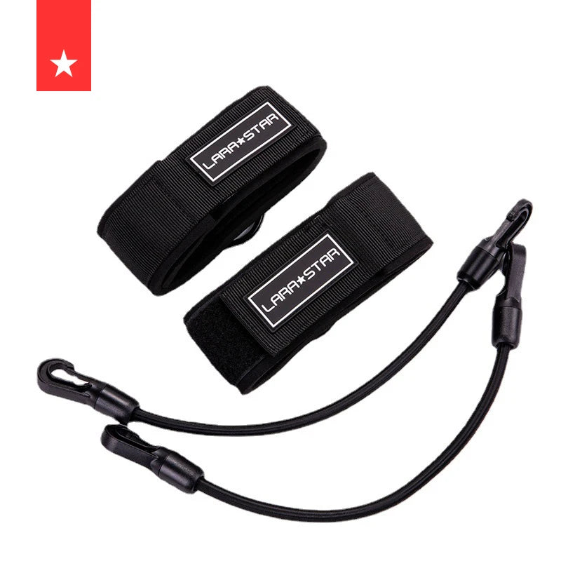 LS1220 Gym Fitness Boxing Leg Resistance Rope Pull Training Portable Leg Thigh Latex Tube Set Training