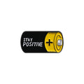 Stay Positive Enamel Pins Custom Funny Energy Battery Brooch Inspirational Lapel Badges for Backpack Decorative Party Jewelry