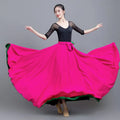 10Colors 540 Degree Dance Skirt Women Chiffon Double Color Belly Dance Dress for Performance