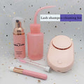 Lash Fan and Shampoo Custom Bottle Kit Shampoo Box Bulk Whipped Envases Pack Mini Purple Black Tee Tree Lash Shampoo