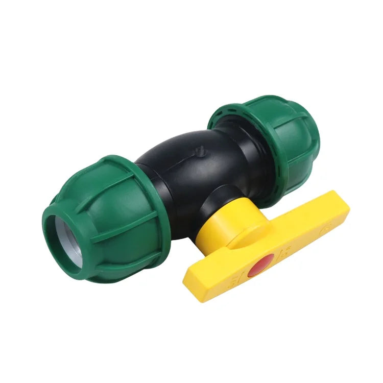 Low Price All Size pp Pipe Fitting Hdpe Compression Fitting pp Ball Valve for Water Supply