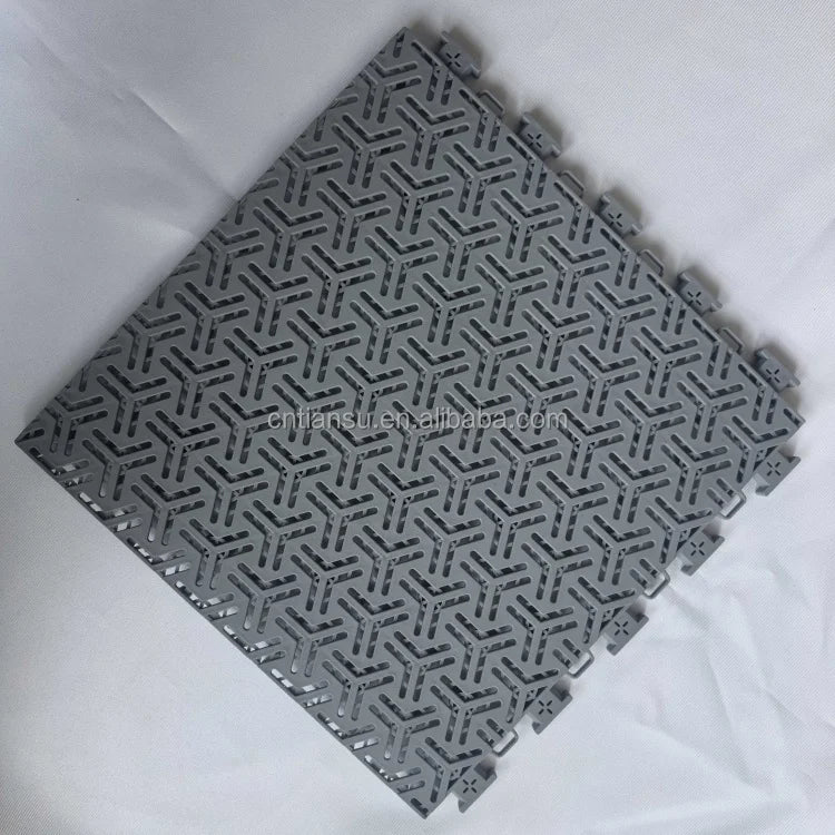 Full Size 94*50 Foot PP Interlocking Modular Sports Outdoor Basketball Court Flooring Tiles Easy Click Indoor Use Garages