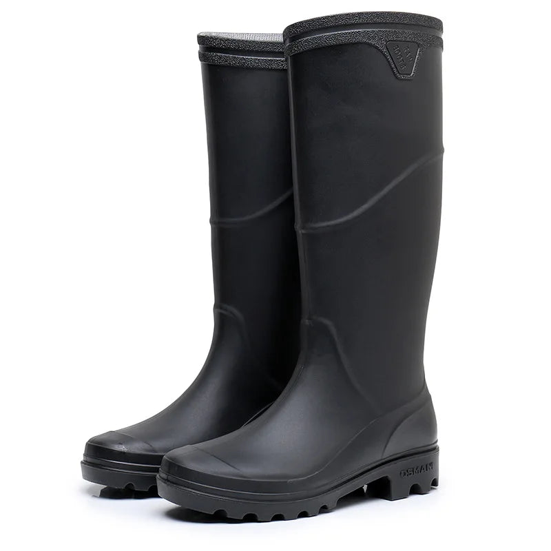 Manufacturer Wholesale Waterproof Safety Rubber Rain Boots for Men & Women