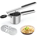 Dishwater Safe Kitchen Tool Fruit Squeezer Potato Ricer Stainless Steel Ricer Kitchen Tool With 3 Discs