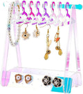 Cheap Price Acrylic Eco-friendly Customized Design Earring Stud Display Stand Coat Hanger Jewelry Rack Holder Mikoole Brand for