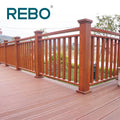 REBO High Density 18mm Modern Oiled Surface 30-Year Warranty Outdoor Bamboo Decking Garden Patio Flooring