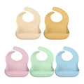 OEM/ODM Silicone Baby Bibs Adjustable Food Grade Waterproof Baby Bibs Perfect Silicone Baby Bib