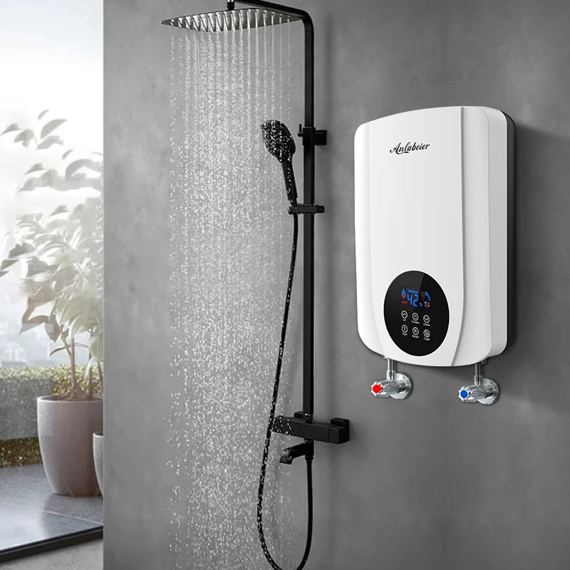 Stainless Steel Heating element Good Price Instant Electric Tankless Shower Instant Water Heaters