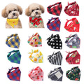 Pet Dog Print Apparel Collar Bandana Saliva Custom Towel