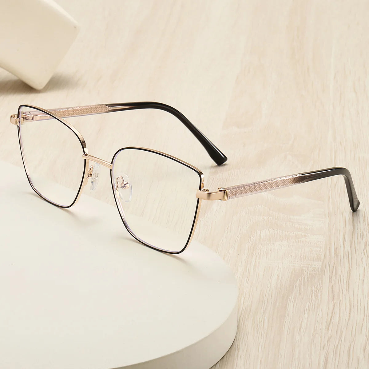 Top Quality Metal Eyewear Anti Blue Ray Glasses Spring Hinges Optical Frames Manufacturers in China Metal Eyeglasses Frames