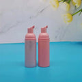 Direct Sale 150ml200ml Eco-friendly pink Scrub Straight Shaving Cleaning Foam Bottle Refillable Foam Pump Bottle