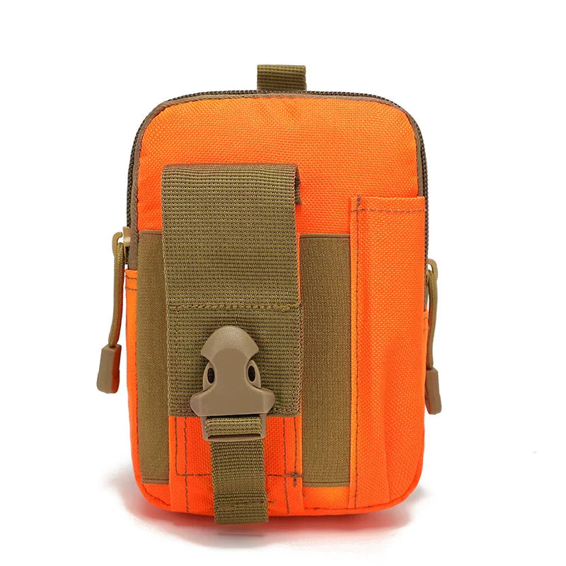 Men's Outdoor Sports Running Mobile Phone Holder Molle Belt Pouch First Aid Kit Waterproof Molle Pouch