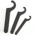 Nut Hook Spanner Mill Holder Half Moon Wrench Various Sizes 22-26 34-36 38-42 45-52 55-62 85-105 90-95 165-170 Carbon Steel