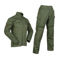 G5 Breathable Tearproof Tactical Frog Suit Combat Shirt Pants Ranger Green Camouflage Uniform with Knee Brace Equipment