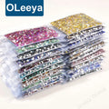 Oleeya 14400pcs Factory Wholesale 2028 Non Hotfix Rhinestones Rhinestone Glass With Flat Back in Bulk Package