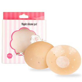 Custom OEM Shape Breathable Strapless Pasties Bralette Top Seamless Invisible Adhesive Silicone Nipple Cover Women's Sexy