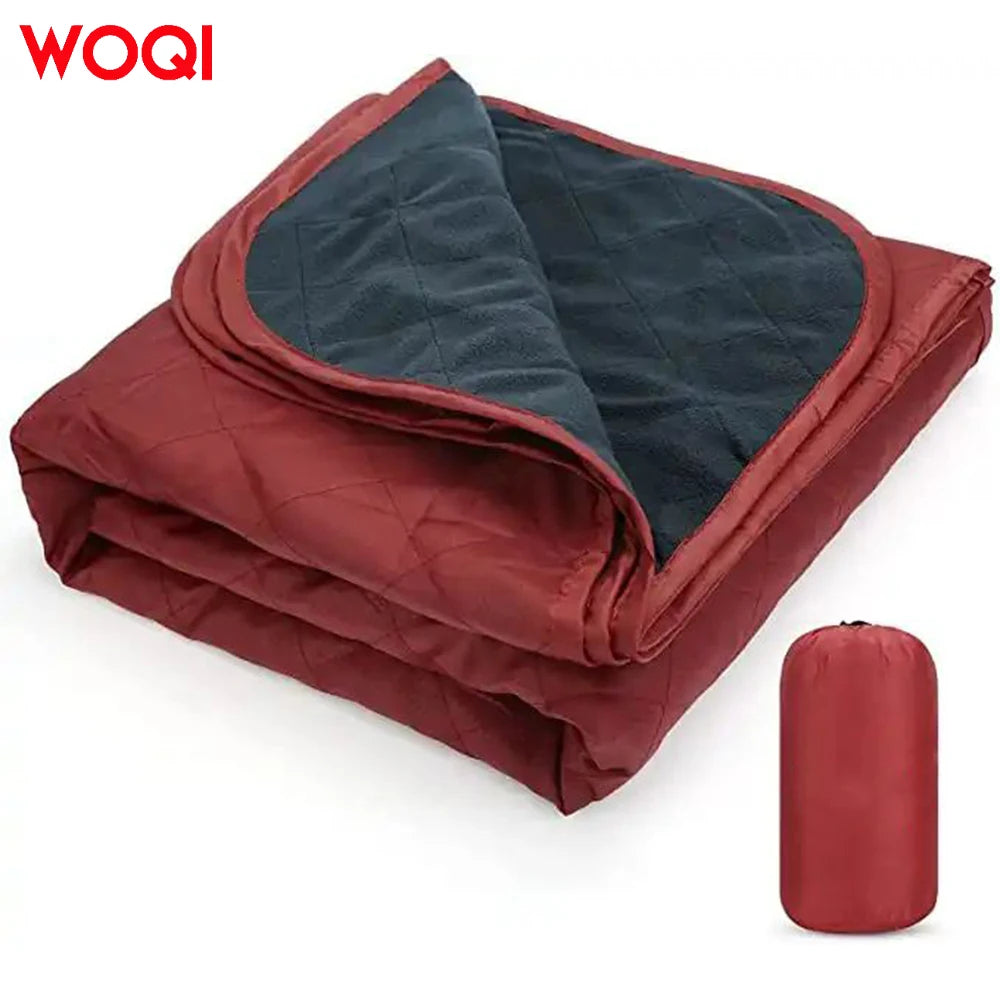 Woqi  Stadium Waterproof Rainproof Windproof Picnic Camping Backpacking  Fleece Blanket