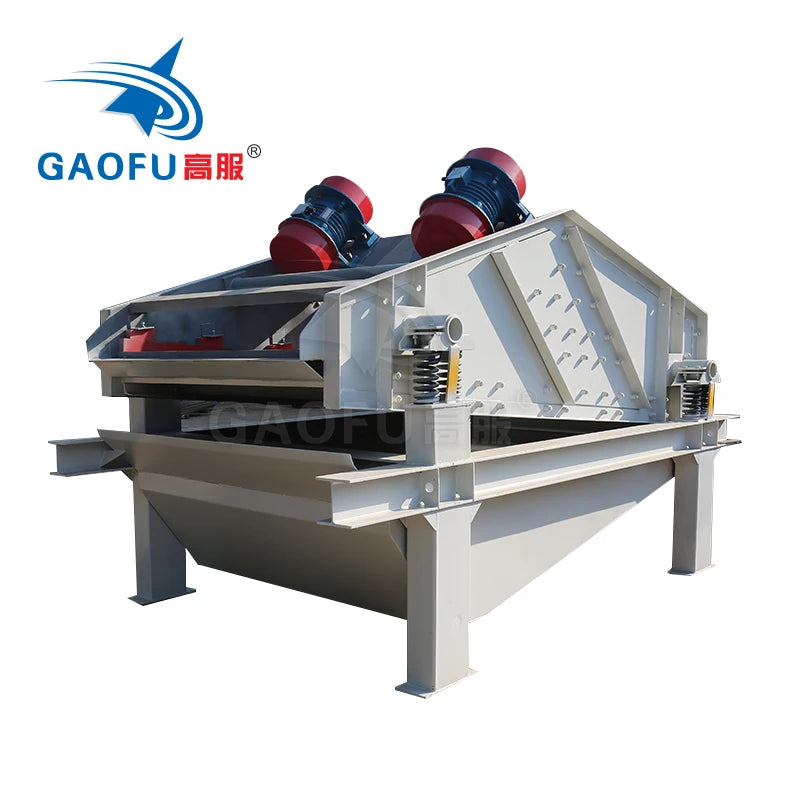 Mining tailings dehydration vibration sieve potassium feldspar dewatering vibrating screen