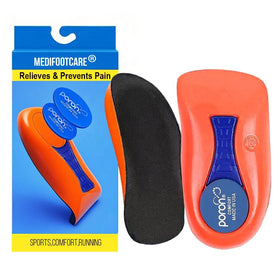 Plantar Fasciitis Heel Cup Insoles Men&Women's - Relieves Foot Pain Poron Heel Cushioned Sports Shoe Insoles HA00222