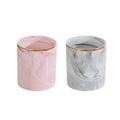 Gift 2020 New Style Grey  Brush Holder Ceramic Marble Bucket